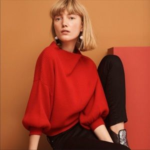 Anthropologie Line+Dot Britta balloon Sweater